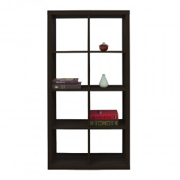 Kivos Bookcase 77x29,5xH147,5cm/Black 24-0558