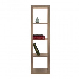 Kivos 41,6 Bookcase Honeycomb 41,6x29,5xH147,5cm Sonoma