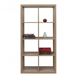 Kivos 77 Bookcase Honeycomb 77x29,5xH147,5cm Sonoma
