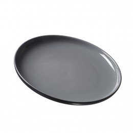 Black jasper plate 19cm