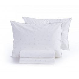 NEF-NEF SERENITY SHEETS SET QUEEN SIZE 240X270CM PERFECTION WHITE 035079