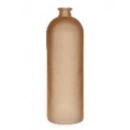 JULES VASE D5X23.5XH41cm TAUPE FROSTED 664131200