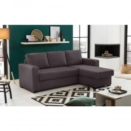 ALDO CRISTIANO SOFA BED REVERSABLE CORNER GREY 220x150x88