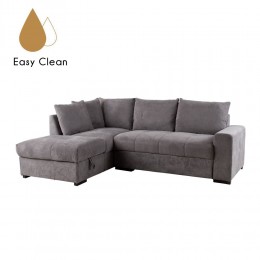 BILL SOFA BED CORNER LEFT STONE 241x173x94