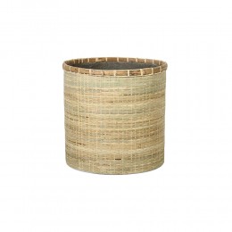 LILY FLOWER POT D50xH51CM CANXE BAMBOO NATURAL LARGE