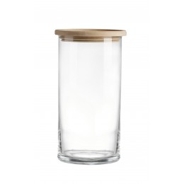 ESPERANZA STORAGE JAR WITH LID 1.3L GLASS
