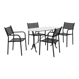 Set 5 pieces Outdoor Space HM10385 with marble table