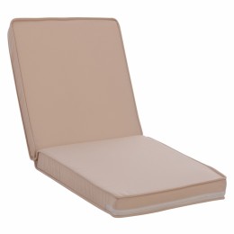Pillow for chair with Back Polyester Chios Beige HM11238.01P 117(45+72)x45x5cm