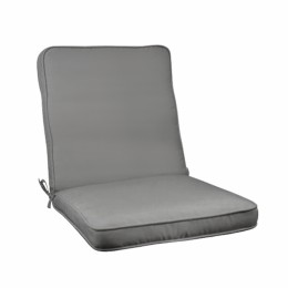 Pillow for chair Polyester Chios Grey HM11239.10P 100(45+55)x45x5cm