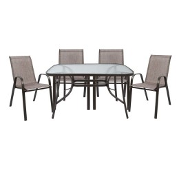 Set Dining Table 5 pieces Chairs and Table HM5197.02