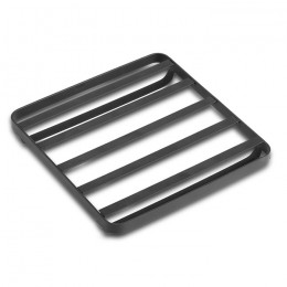 NAVA Place mat for cooking utensils "Misty" metal 18x18cm 10-186-034
