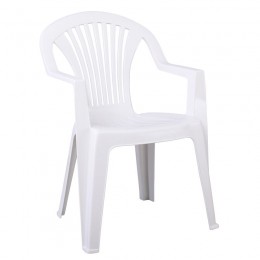 LIDO Stackable Armchair PP White