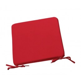 CHAIR Seat Cushion 42x42/3cm Red
