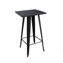 RELIX Bar Table 60x60 Steel Black