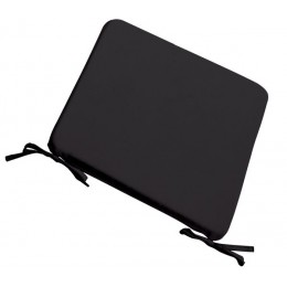 STOOL Seat Cushion 39x39/3cm Black