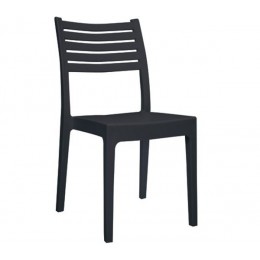 OLIMPIA Stackable Chair PP-UV Anthracite