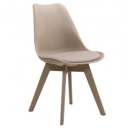 MARTIN-II Chair PP Tortora Beige (assembled cushion)