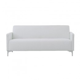 STYLE 2-Seater K/D Sofa White Pu