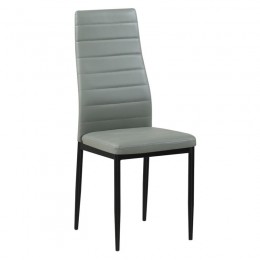 JETTA Chair Grey Pvc (Black paint)