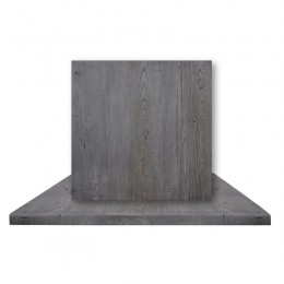 RESIN Table Top 80x80cm/30mm Cement (Indoor use)
