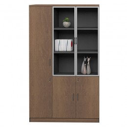 PROLINE Cabinet/Bookcase Left Wild Oak/Black
