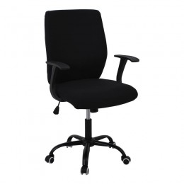 BF3900 Office Armchair Black/Black Fabric