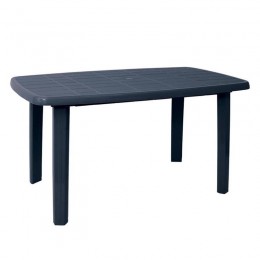 SORRENTO Oval Table 140x80 Anthracite PP