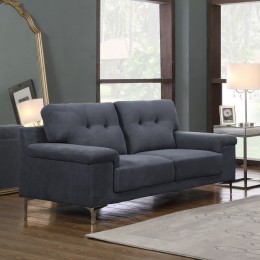 NOTE 2-Seater Sofa Blue-Grey Fabric