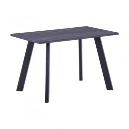BAXTER Table 120x70cm Grey Walnut (Black Paint)