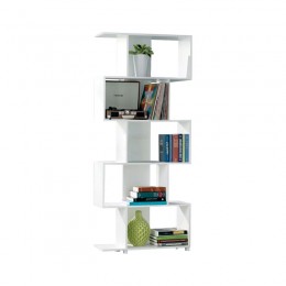 ROSS Book Case 70x23x175 White