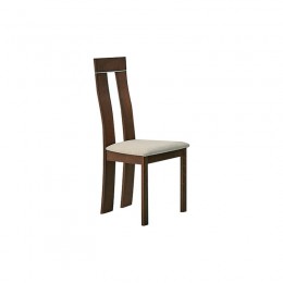 PELLA Chair Burn Beech/Fabric Beige