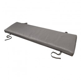 CONCRETE Bench Cushion Grey Fabric (Water Repellent)