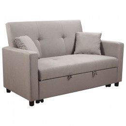 IMOLA Sofa 2-Seater - Bed / Fabric Cappuccino