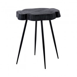 KOVIL-4 Coffee Table +/-45x35x53cm Acacia Black/Steel Black
