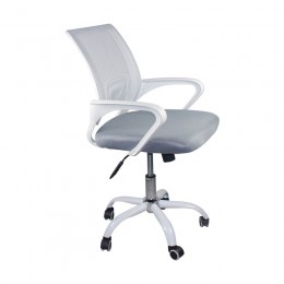 BF2101-SW (with relax) Office Chair 57x53x90/100cm White/Mesh Grey
