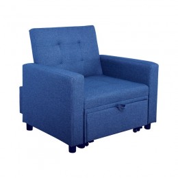 IMOLA Armchair-Bed / Fabric Blue