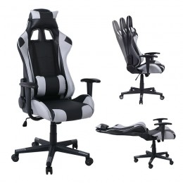 BF8000 Gaming Manager Armchair Pvc Black/Grey