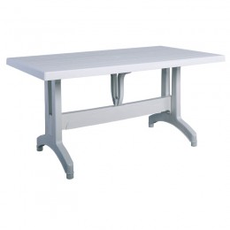 LUMAR Table 140x80 PP White
