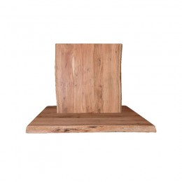 LIZARD-W Table Top 110x70/4cm, Acacia Natural Finish