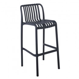 MODA Stackable Bar Stool-Pro PP-UV Anthracite