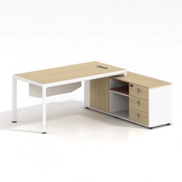 THESIS Reversible Desk 180x160cm Beech/White