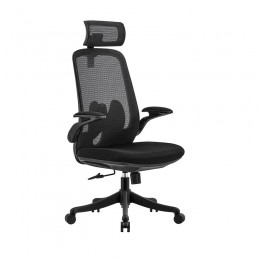 BF3950 Manager Armchair Black Mesh-Fabric