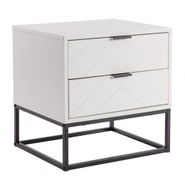 DIANO Bedside 48x40x48cm White