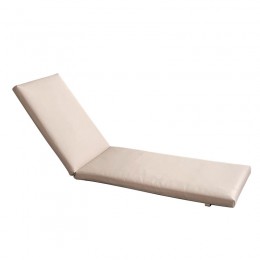 SUNLOUNGER Cushion Beige Pvc 196x60x7 Velcro