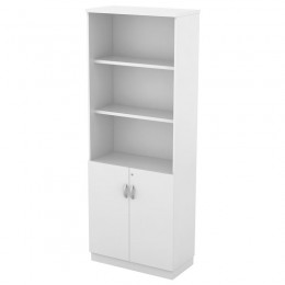 BOOKCASE 80x40x211cm White