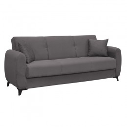 DARIO Sofa-Bed 3-Seater / Fabric Grey