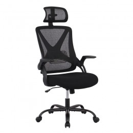 BF2040 Manager Armchair Black (Metal KD base)