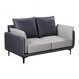BRIGHTON Sofa 2-Seater Grey Fabric