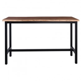 LIZARD BAR Table 180x90cm Metal Black/Acacia Natural