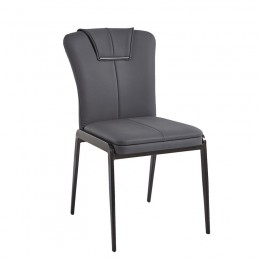 ANDRIA Chair Metal Black/Pu Anthracite